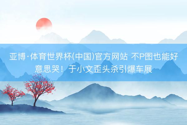 亚博·体育世界杯(中国)官方网站 不P图也能好意思哭!于小文歪头杀引爆车展